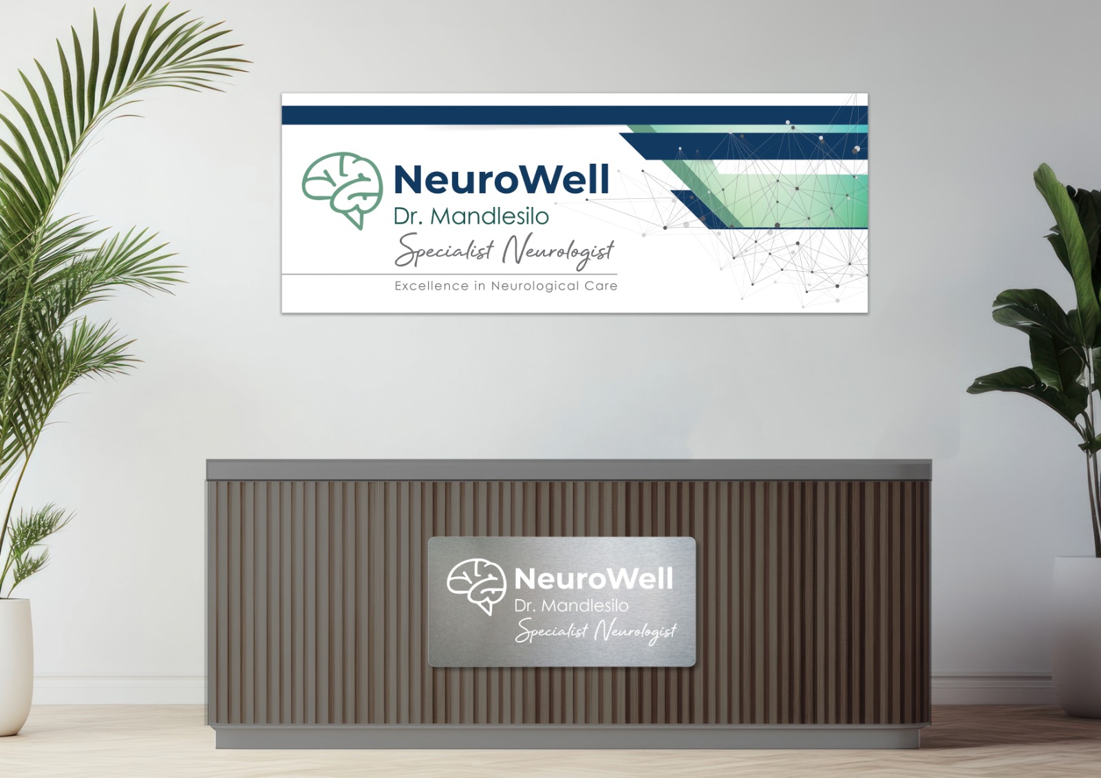NeuroWell — Signage & Identity